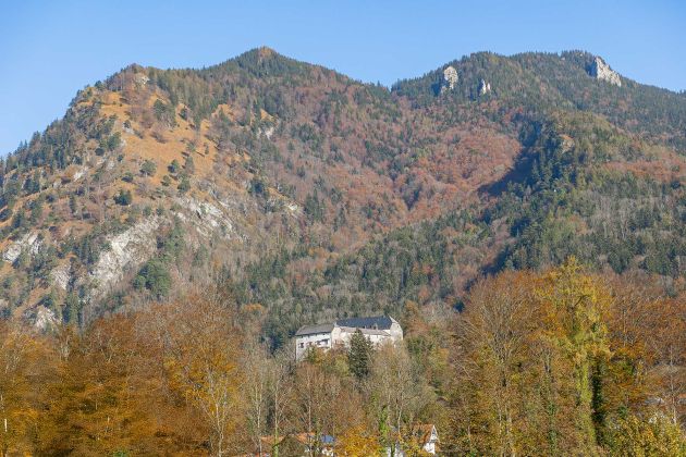 A view of the castle included